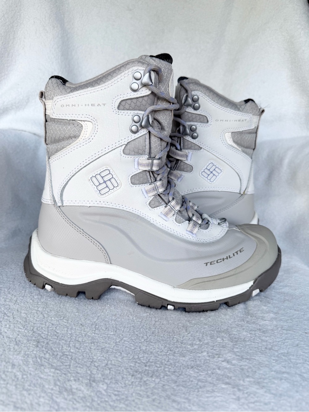 Columbia Bugaboot Plus Size 8 Techlite Omni-Heat Waterproof Boots BL1620-125